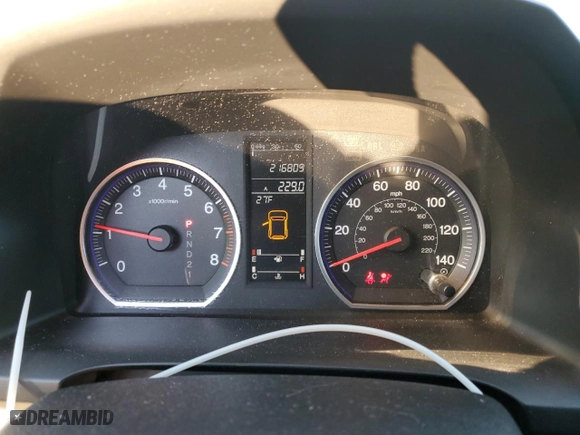 2008 Honda CR-V EX-L with VIN JHLRE48708C064666, listed as a Copart auction lot 41659025 with 216,809 mi miles and Salvage Title. Bid and sale history available at carsss.com. Image 9.
