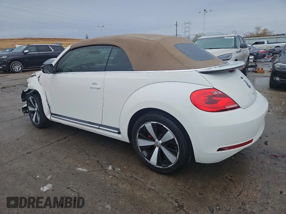 2013 Volkswagen Beetle with VIN 3VW7S7AT4DM827347, listed as a Copart auction lot 78689314 with 137,114 mi miles and Salvage Title. Bid and sale history available at DreamBid. Image 2.