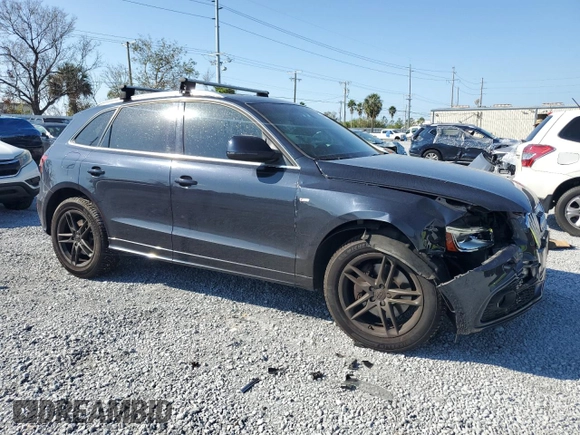 2014 Audi Q5 Premium Plus with VIN WA1DGAFP3EA105991, listed as a Copart auction lot 44204945 with 115,102 mi miles and Salvage Title. Bid and sale history available at carsss.com. Image 4.