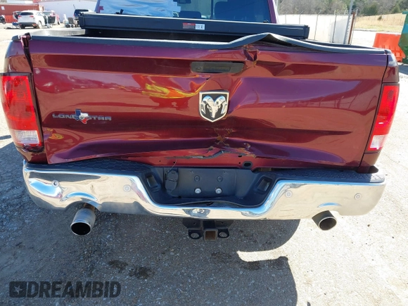 2019 Ram 1500 Classic Lone Star with VIN 1C6RR6LT1KS622370, listed as a IAAI auction lot 41737920 with 95,845 mi miles. Bid and sale history available at carsss.com. Image 6.