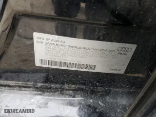 2008 Audi A4 2.0T with VIN WAUDF78E98A166786, listed as a Copart auction lot 84434984 with 182,093 mi miles and Salvage Title. Bid and sale history available at carsss.com. Image 12.