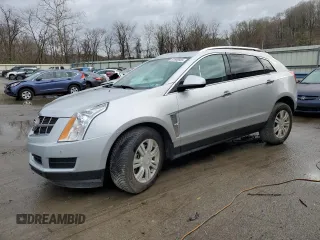 2012 Cadillac SRX Luxury Collection with VIN 3GYFNDE39CS612162, listed as a Copart auction lot 51668665 with 46,360 mi miles and Salvage Title. Bid and sale history available at carsss.com. Image 1.