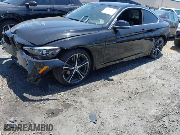 2020 BMW 4 Series 430i with VIN WBA4W3C03LAG91486, listed as a IAAI auction lot 42083927 with 49,261 mi miles and . Bid and sale history available at carsss.com. Image 17.