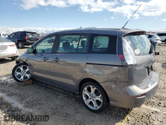 2009 Mazda 5 Touring with VIN JM1CR29L290348021, listed as a Copart auction lot 49879525 with 84,285 mi miles and Salvage title. Bid and sale history available at DreamBid. Image 2.