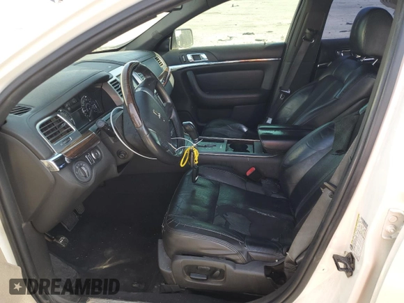 2009 Lincoln MKS with VIN 1LNHM94R79G620820, listed as a Copart auction lot 49594165 with 166,163 mi miles and Salvage Title. Bid and sale history available at DreamBid. Image 7.
