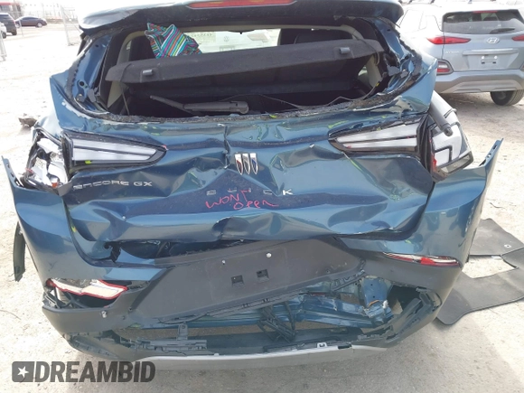2024 Buick Encore GX Preferred with VIN KL4AMBS23RB173591, listed as a IAAI auction lot 41353427 with 10,562 mi miles and . Bid and sale history available at DreamBid. Image 6.