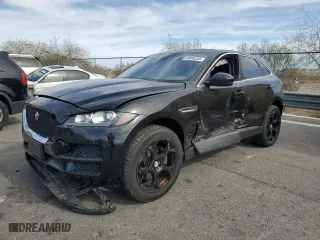 2020 Jaguar F-PACE 30t Prestige with VIN SADCK2GX2LA635391, listed as a Copart auction lot 49005255 with 122,914 mi miles and Salvage Title. Bid and sale history available at carsss.com. Image 1.