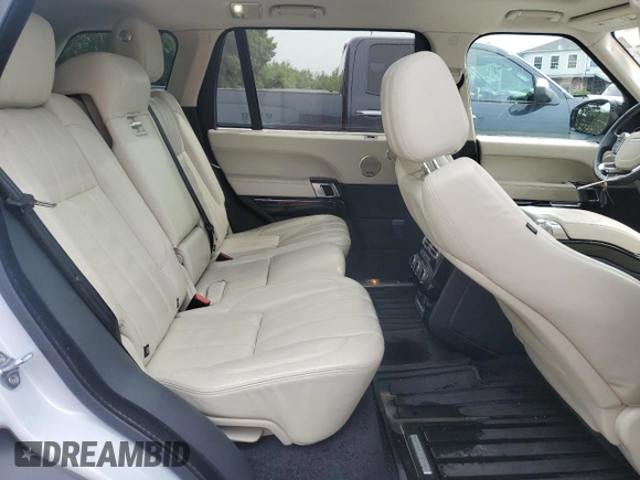 2017 Land Rover Range Rover z VIN SALGS5FE5HA350506, wystawiony jako Copart lot #62845195 z przebiegiem 46 739 mil mil oraz Szkoda całkowita • Salvage title. Historia ofert i sprzedaży dostępna na DreamBid. Obrazek 11.