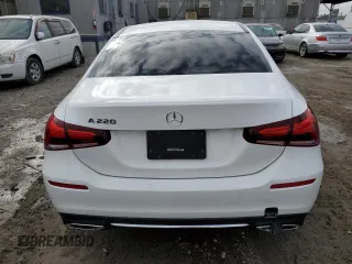 2021 Mercedes-Benz A 220 with VIN W1K3G4EB2MJ290158, listed as a Copart auction lot 44759935 with 57,782 mi miles and Salvage Title. Bid and sale history available at DreamBid. Image 6.