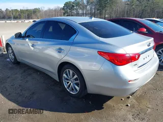 2017 Infiniti Q50 Premium with VIN JN1EV7AR0HM833138, listed as a IAAI auction lot 41464524 with 150,210 mi miles and . Bid and sale history available at DreamBid. Image 3.