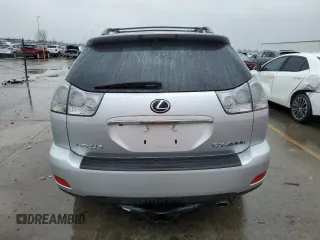 2008 Lexus RX 400h with VIN JTJGW31U482008809, listed as a Copart auction lot 43714545 with Not Provided miles and Salvage Title. Bid and sale history available at DreamBid. Image 6.