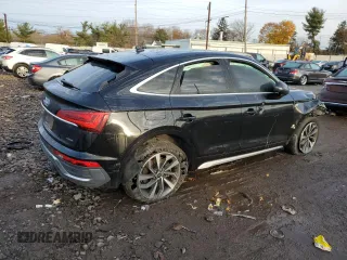 2022 Audi Q5 Sportback S line Premium Plus with VIN WA15AAFY6N2107307, listed as a Copart auction lot 81544024 with Not provided miles and Salvage title. Bid and sale history available at DreamBid. Image 3.