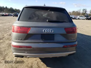 2017 Audi Q7 Premium Plus with VIN WA1LAAF70HD031848, listed as a Copart auction lot 46226255 with 128,935 mi miles and Salvage Title. Bid and sale history available at carsss.com. Image 6.