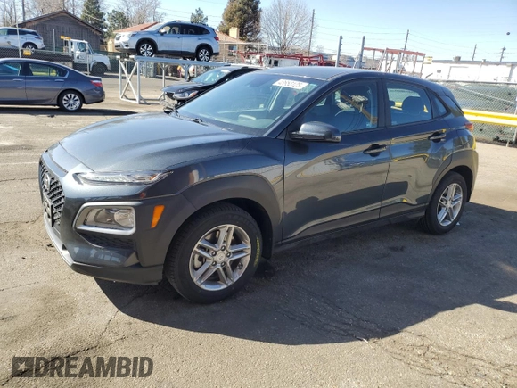 2020 Hyundai Kona SE with VIN KM8K1CAA8LU516985, listed as a Copart auction lot 48658125 with 35,107 mi miles and Salvage Title. Bid and sale history available at carsss.com. Image 1.