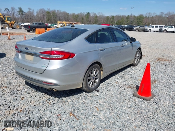 2017 Ford Fusion SE with VIN 3FA6P0HD6HR253807, listed as a IAAI auction lot 41679492 with 146,023 mi miles. Bid and sale history available at carsss.com. Image 4.