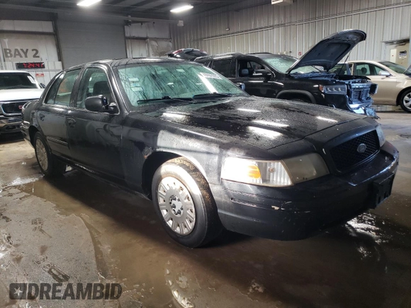 2004 Ford Police Interceptor Base w/3.27 Axle with VIN 2FAFP71WX4X160918, listed as a Copart auction lot 48487095 with 166,883 mi miles and Salvage title. Bid and sale history available at DreamBid. Image 4.