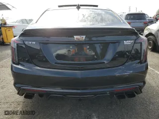 2024 Cadillac CT5-V Blackwing with VIN 1G6D35R63R0810137, listed as a Copart auction lot 42835755 with 26,990 mi miles and Salvage Title. Bid and sale history available at carsss.com. Image 6.