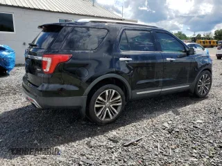 2016 Ford Explorer Platinum z VIN 1FM5K8HT8GGC52573, wystawiony jako Copart lot #57137975 z przebiegiem 146 451 mil mil oraz Szkoda całkowita • Salvage title. Historia ofert i sprzedaży dostępna na DreamBid. Obrazek 3.