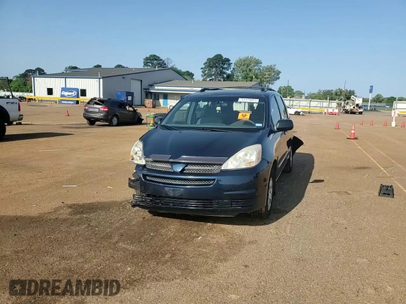 2005 Toyota Sienna CE with VIN 5TDZA23C25S384938, listed as a Copart auction lot 51174915 with 0 mi miles and Salvage Title. Bid and sale history available at carsss.com. Image 12.