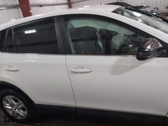 2018 Toyota RAV4 LE with VIN 2T3ZFREV6JW505455, listed as a IAAI auction lot 42052207 with 122,745 mi miles. Bid and sale history available at carsss.com. Image 13.
