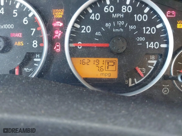 2005 Nissan Pathfinder LE with VIN 5N1AR18W15C704878, listed as a IAAI auction lot 41735335 with 162,191 mi miles. Bid and sale history available at carsss.com. Image 7.