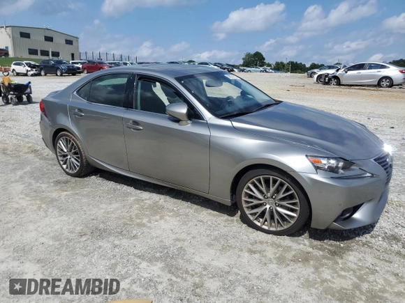 2014 Lexus IS 250 with VIN JTHBF1D24E5004845, listed as a Copart auction lot 59974135 with 190,251 mi miles and Salvage title. Bid and sale history available at DreamBid. Image 4.