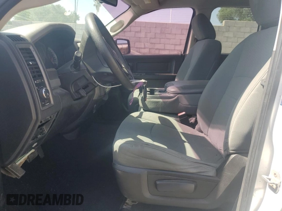2014 Ram 1500 Tradesman with VIN 1C6RR6FTXES148936, listed as a Copart auction lot 60737645 with 109,798 mi miles and Salvage title. Bid and sale history available at DreamBid. Image 7.
