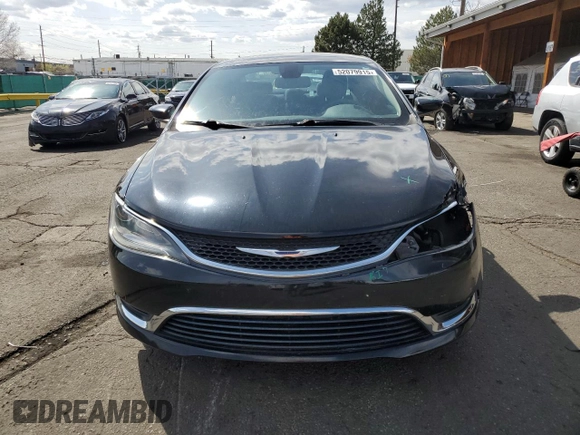 2015 Chrysler 200 Limited with VIN 1C3CCCAB4FN751091, listed as a Copart auction lot 52079915 with 123,711 mi miles and Salvage Title. Bid and sale history available at carsss.com. Image 5.