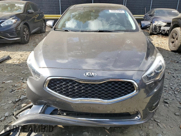 2015 Kia Cadenza Premium with VIN KNALN4D74F5177897, listed as a Copart auction lot 78867304 with 47,087 mi miles and Salvage Title. Bid and sale history available at carsss.com. Image 5.