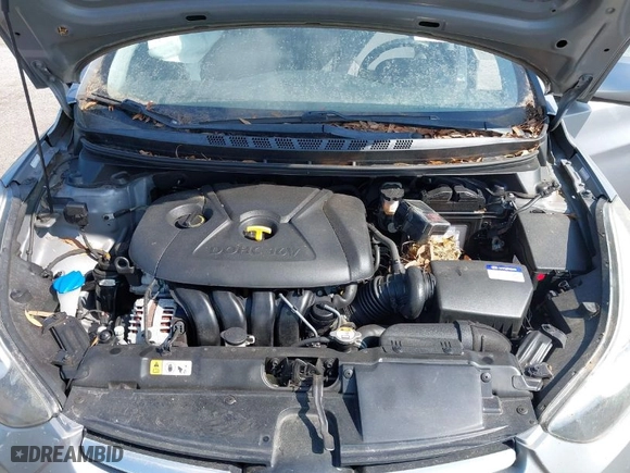 2016 Hyundai Elantra SE with VIN KMHDH4AE6GU482208, listed as a IAAI auction lot 41941480 with 47,255 mi miles. Bid and sale history available at carsss.com. Image 10.