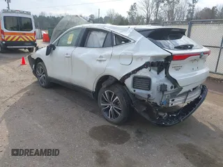 2022 Toyota Venza LE with VIN JTEAAAAHXNJ110076, listed as a IAAI auction lot 41499603 with 1 mi miles. Bid and sale history available at carsss.com. Image 3.