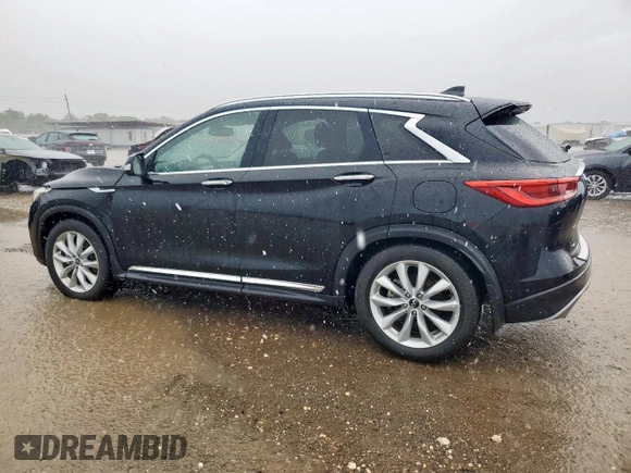 2019 Infiniti QX50 Essential with VIN 3PCAJ5M11KF125689, listed as a Copart auction lot 63862715 with 53,665 mi miles and Salvage title. Bid and sale history available at DreamBid. Image 2.