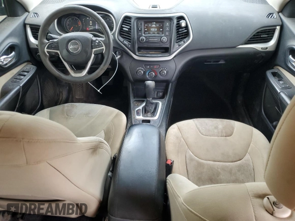 2016 Jeep Cherokee Sport with VIN 1C4PJLAB8GW222144, listed as a Copart auction lot 54363355 with 347,351 mi miles and Salvage Title. Bid and sale history available at carsss.com. Image 8.