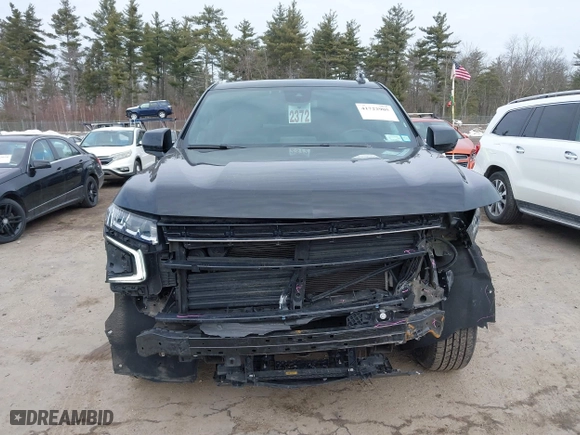 2023 Chevrolet Tahoe LT with VIN 1GNSKNKD7PR190313, listed as a IAAI auction lot 41722905 with 54,798 mi miles. Bid and sale history available at carsss.com. Image 12.