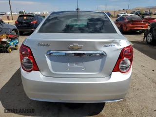 2016 Chevrolet Sonic LT with VIN 1G1JC5SH0G4127287, listed as a Copart auction lot 69288614 with 53,372 mi miles and Salvage Title. Bid and sale history available at carsss.com. Image 6.