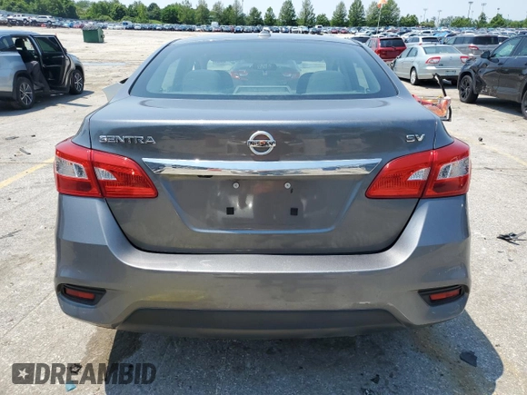 2019 Nissan Sentra S with VIN 3N1AB7AP2KY302226, listed as a Copart auction lot 60117335 with 99,116 mi miles and Salvage title. Bid and sale history available at DreamBid. Image 6.