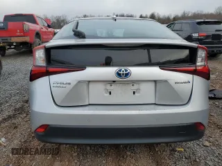 2020 Toyota Prius LE with VIN JTDL9RFU6L3016384, listed as a Copart auction lot 50052665 with Not Provided miles and Salvage Title. Bid and sale history available at DreamBid. Image 6.