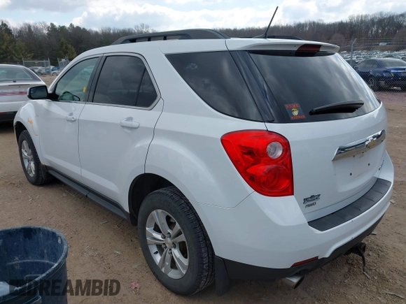 2013 Chevrolet Equinox LT with VIN 2GNFLEE36D6222483, listed as a IAAI auction lot 42006565 with 127,027 mi miles. Bid and sale history available at carsss.com. Image 3.