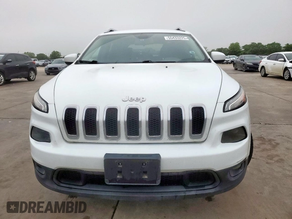 2015 Jeep Cherokee Latitude with VIN 1C4PJLCB8FW712725, listed as a Copart auction lot 55433225 with 85,321 mi miles and Clean Title. Bid and sale history available at carsss.com. Image 5.