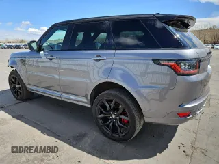 2022 Land Rover Range Rover Sport SVR с VIN SALWZ2RE2NA239229, выставлен на аукционе Copart как лот 51290985 с пробегом 15 952 миль миль и Списание • Salvage title. История ставок и продаж доступна на DreamBid. Изображение 2.