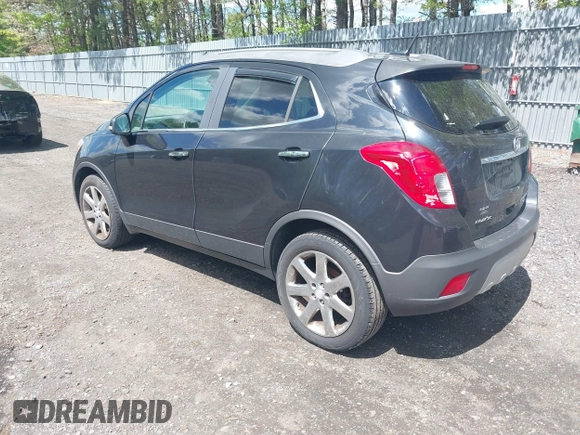 2014 Buick Encore Leather with VIN KL4CJCSB5EB650555, listed as a IAAI auction lot 42208908 with 369,767 mi miles and . Bid and sale history available at carsss.com. Image 3.