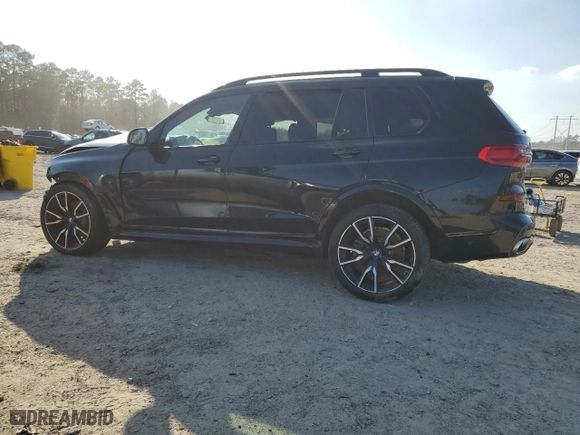 2019 BMW X7 xDrive50i with VIN 5UXCX4C52KLS35720, listed as a Copart auction lot 43940905 with 0 mi miles and Salvage Title. Bid and sale history available at carsss.com. Image 2.