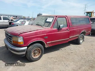 1995 Ford F-150 with VIN 1FTEF15N2SLB94899, listed as a IAAI auction lot 42040529 with 138,657 mi miles. Bid and sale history available at carsss.com. Image 2.