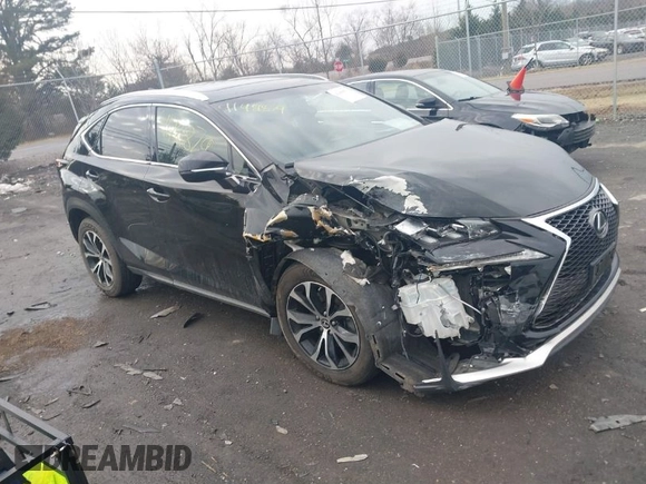 2016 Lexus NX 200t with VIN JTJBARBZ5G2060633, listed as a IAAI auction lot 41481879 with 59,508 mi miles and . Bid and sale history available at DreamBid. Image 1.