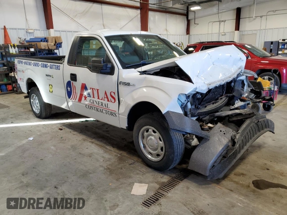 2013 Ford F-150 XL with VIN 1FTNF1CF1DKE94311, listed as a Copart auction lot 84009434 with 0 mi miles and Non Repairable. Bid and sale history available at carsss.com. Image 4.