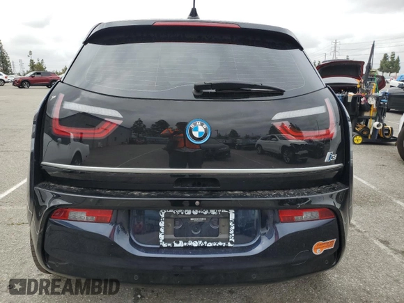 2019 BMW i3 with VIN WBY8P4C57K7E79770, listed as a Copart auction lot 55701535 with 33,344 mi miles and Salvage title. Bid and sale history available at DreamBid. Image 6.