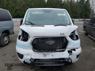 2024 Ford Transit Passenger XL with VIN 1FBAX9Y82RKB14246, listed as a Copart auction lot 49182855 with 2,167 mi miles and Salvage Title. Bid and sale history available at DreamBid. Image 5.