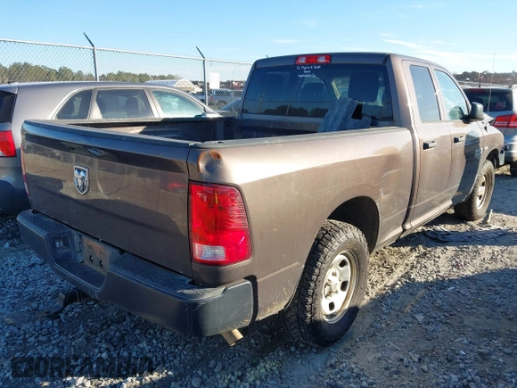 2019 Ram 1500 Classic Express with VIN 1C6RR6FT3KS525697, listed as a IAAI auction lot 41268567 with 89,349 mi miles. Bid and sale history available at carsss.com. Image 4.