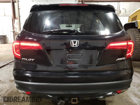 2016 Honda Pilot EX-L with VIN 5FNYF6H58GB011621, listed as a Copart auction lot 51868325 with 89,228 mi miles and Salvage Title. Bid and sale history available at carsss.com. Image 6.