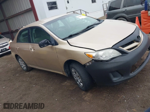 2011 Toyota Corolla L with VIN 2T1BU4EE8BC688332, listed as a IAAI auction lot 41208753 with 161,901 mi miles. Bid and sale history available at carsss.com. Image 12.